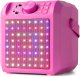 Głośnik Karaoke LED 2x mikrofon KAR50P Fenton różowy one size 8