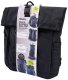 TROIKA Roll Top Rucksack TROIKA BLACK ROLL TOP 2