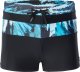 Męskie Bokserki Kąpielowe Tahu  black/sea print rozmiar XXL 1