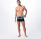 Męskie Bokserki Kąpielowe Tahu  black/sea print rozmiar XXL 7