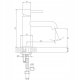 Brushed copper washbasin faucet OMNIRES Y, Y1210NCPB 3