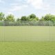 vidaXL Ogrodzenie z drutu spawanego z 22 słupkami srebrnymi 1,4x25 m ze stali 1