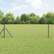 vidaXL Ogrodzenie Euro z 7 słupkami 0.4x10 m ze stali galwanizowanej szarej 1