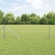 vidaXL Ogrodzenie Euro z 7 słupkami kotwowymi 0.8x10 m ze stali galwanizowanej 1