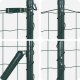 vidaXL Ogrodzenie Euro Zestaw 2 sztuk Zielone Metalowe 10 x 1,5 metra 2