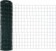 vidaXL Ogrodzenie Euro Zestaw 2 Zielone Stal z powłoką PVC 25 x 1,2 m 4