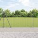 vidaXL Ogrodzenie Euro z 7 flanszowanymi słupkami 1.2x10 m ze stali ocynkowanej 1