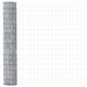vidaXL Ogrodzenie Euro z 7 flażami 1.6x10 m ze stali ocynkowanej 6