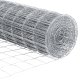 vidaXL Ogrodzenie Euro z 13 słupkami z flangą 0.4x25 m ze stali ocynkowanej 5