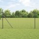 vidaXL Euro Ogrodzenie Szare 1.4x10 m Stal 1