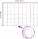 vidaXL Euro ogrodzenie Szare 0.6x25m 8