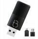 Bezprzewodowy Adapter Mini USB 2w1 TB NANO do Apple CarPlay / Android Auto 1