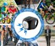 Dzwonek rowerowy na rower klakson elektroniczny głośny 120db wodoodporny 8