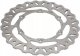 Tarcza hamulcowa tył stała, 240/118x4mm 6x134mm, średnica otworów mocujących 6,5mm, odsadzenie 0, pasuje do: SUZUKI DR-Z DR-Z 400 SM (WVB8) 200001-201512 6