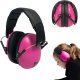 Słuchawki ochronne nauszniki wygłuszające dzieci magenta 3lata+ BANZ 1