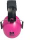 Słuchawki ochronne nauszniki wygłuszające dzieci magenta 3lata+ BANZ 3