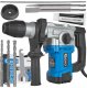 Młotowiertarka – młot udarowy 1010W 4J SDS+ /walizka/ (3) 1