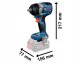 BOSCH KLUCZ UD.1/2" GDS 18V-750 C 2xPC8,0Ah 750Nm GCY LB 4