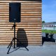 Statyw kolumnowy teleskopowy 120- 190cm do dużych kolumn do 80kg z mechanizmem zębatkowym BST one size 14
