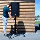 Statyw kolumnowy teleskopowy 120- 190cm do dużych kolumn do 80kg z mechanizmem zębatkowym BST one size 17