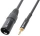 Kabel XLR (m) - mini Jack 3,5mm 0,5m one size 2