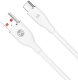 Forever kabel USB - USB-C 1,0 m 6A biały 2