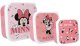 Śniadaniówka, Snack Box 3w1, Myszka Minnie, Róż 1