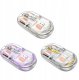 Myszka bezprzewodowa Hoco 2,4G 1600 dpi dual mode bluetooth GM35 fioletowa 2