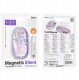 Myszka bezprzewodowa Hoco 2,4G 1600 dpi dual mode bluetooth GM35 fioletowa 4