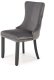 Krzesło tapicerowane ALDA szare HALMAR 2