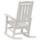 vidaXL Krzesełka bujane 2 sztuki Białe 70x92x107.5 cm HDPE, Krzesełko bujane Białe 70x92x108 cm HDPE 4