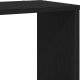 vidaXL Regał Czarny Dąb 100x24x124 cm 2