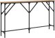 vidaXL Stolik konsolowy Dąb rzemieślniczy 140x23x75 cm Drewno inżynieryjne 6