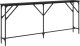 vidaXL Stolik Konsolowy Czarny Dąb 180x23x75 cm Drewno Inżynieryjne 1