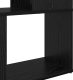vidaXL Centrum Rozrywki Czarny Dąb Materiał Drewnopochodny 60 x 24 x 94 cm 4