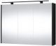 CABINET BATHROOM SV90DL-4 BLACK/GOLD OAK 2