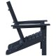 Krzesła składane vidaXL Adirondack 2 szt. Granatowe 74.5x80.5x90 cm HDPE, Składane krzesło vidaXL Adirondack Granatowe 74.5x80.5x90 cm HDPE 5