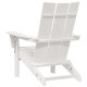 vidaXL Składane krzesła Adirondack 2 szt Białe 74.5x80.5x90 cm HDPE, Składane krzesło Adirondack Białe 74.5x80.5x90 cm HDPE (3335818) 7