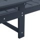 vidaXL Zestaw leżaków ogrodowych 3 części granatowy HDPE, leżak granatowy 53x162x98.5 cm HDPE, stolik boczny granatowy 38x38x46 cm HDPE (3335855) 4