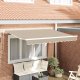 vidaXL vidaXL Materiał do wymiany markizy na ramę 3x2,5 m Beżowy 1