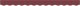 vidaXL Markiza na ramę 2.5 m Burgundowa 2.3x0.2 m 2