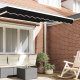 vidaXL Markiza dla ramy 3,5 m Czarna 3,3x0,2 m 2