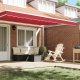 vidaXL Firanek do markizy na ramę 4.5 m Czerwony 4.3x0.2 m 2