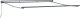 vidaXL Semi-Cassette Awning Frame Retractable Manual Metal 2