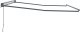 vidaXL Semi-Cassette Awning Frame Retractable Manual Metal 5
