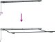 vidaXL vidaXL Konstrukcja markizy Składana Ręcznie Obsługiwana 4x2 cm Metal 7