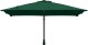 vidaXL Parasol patio Zielony Poliester 300 cm x 300 cm Składany 1