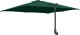 vidaXL Parasol patio Zielony Poliester 300 cm x 300 cm Składany 2
