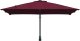 vidaXL Parasol patio Czerwony Bordeaux Tkanina poliestrowa Duży Składany 3