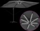 vidaXL Parasol wysięgnikowy Roma z diodami LED antracytowy 352x251x265 cm aluminium 6